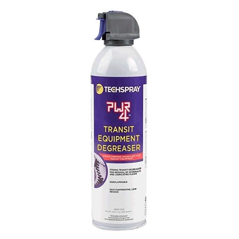 Pwr4 Transit Equipment Degreaser, 20oz Bottle, 12/Case